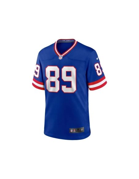 Mens New York Giants Mark Bavaro Royal Classic Retired Player Game Jersey