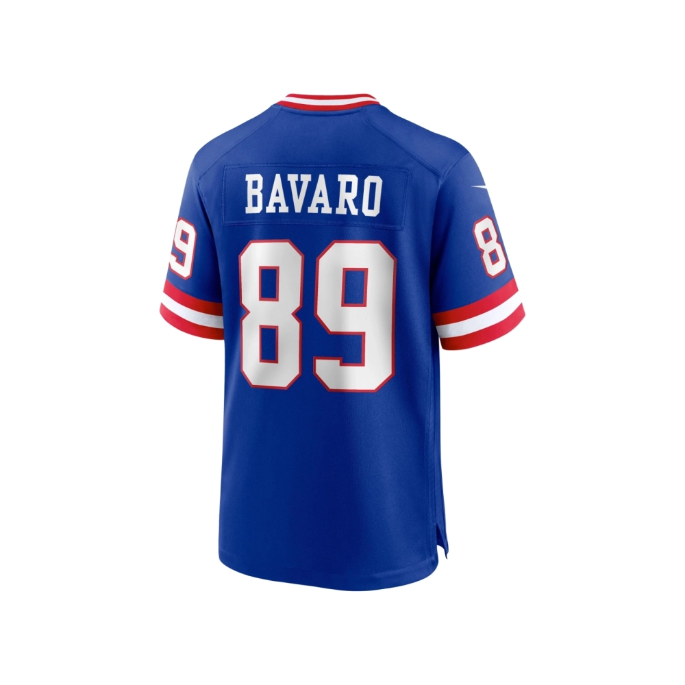 Mens New York Giants Mark Bavaro Royal Classic Retired Player Game Jersey