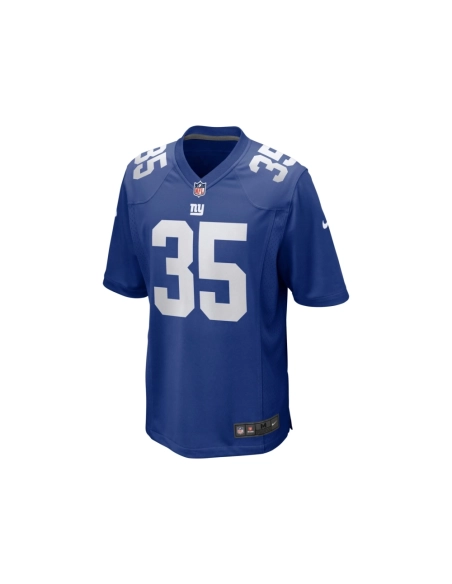 Mens New York Giants Leonard Johnson Royal Game Player Jersey
