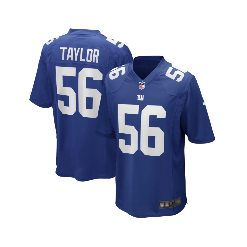 Mens New York Giants Lawrence Taylor Royal Game Retired Player Jersey