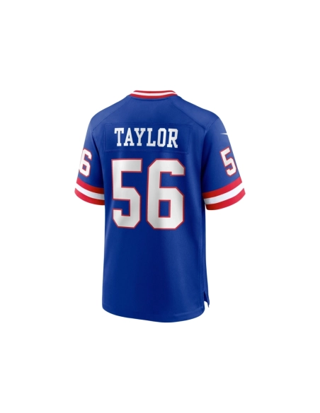 Mens New York Giants Lawrence Taylor Royal Classic Retired Player Game Jersey