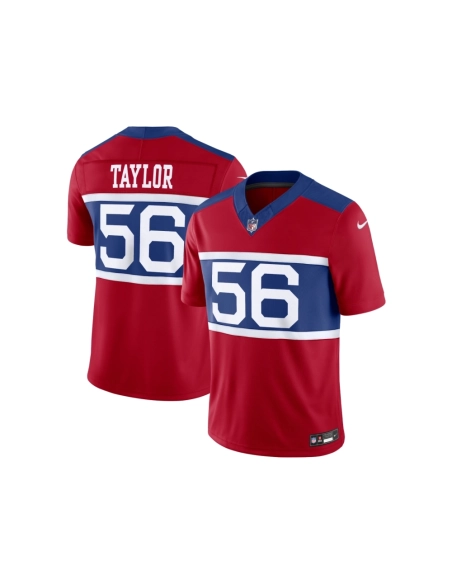 Mens New York Giants Lawrence Taylor Century Red Alternate Vapor F.U.S.E. Retired Player Limited Jersey