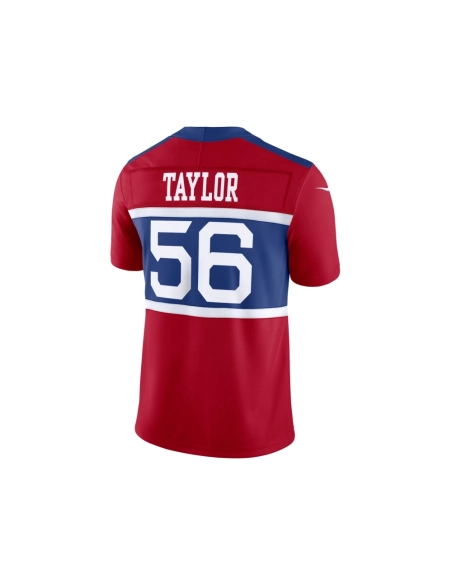 Mens New York Giants Lawrence Taylor Century Red Alternate Vapor F.U.S.E. Retired Player Limited Jersey