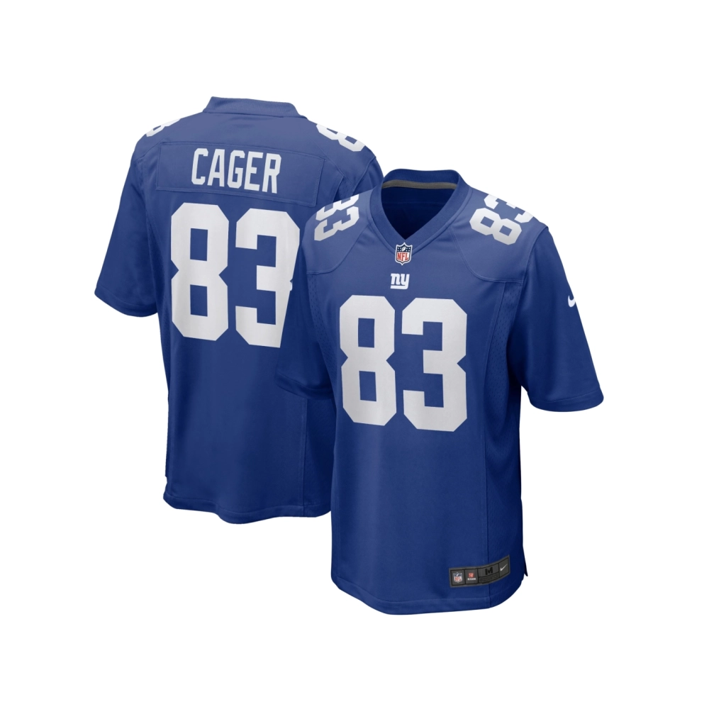 Mens New York Giants Lawrence Cager Royal Home Game Player Jersey
