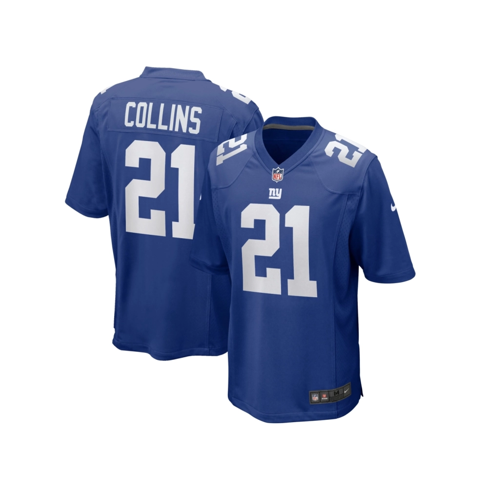 Mens New York Giants Landon Collins Royal Home Game Player Jersey