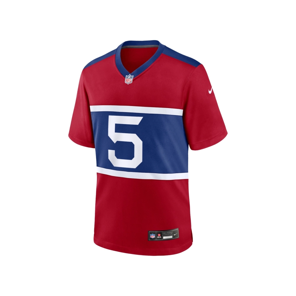 Mens New York Giants Kayvon Thibodeaux Century Red Alternate Player Game Jersey