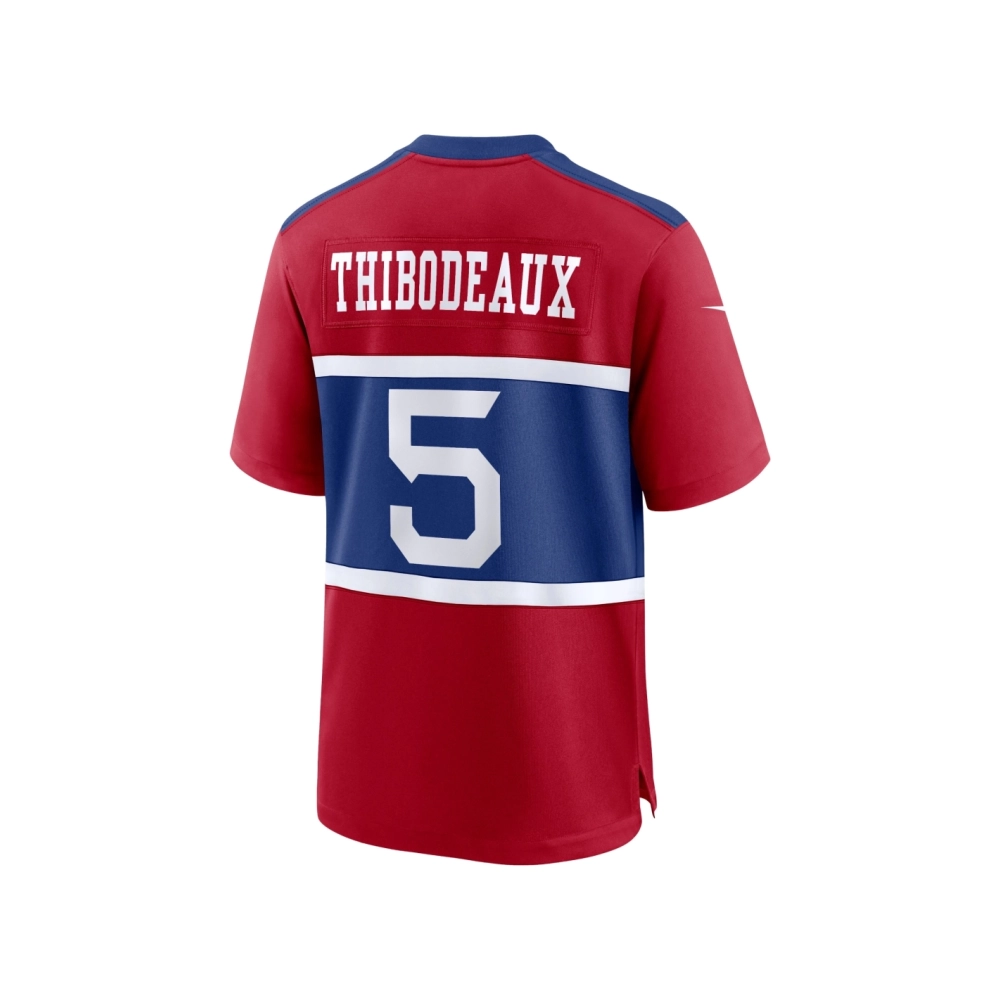 Mens New York Giants Kayvon Thibodeaux Century Red Alternate Player Game Jersey