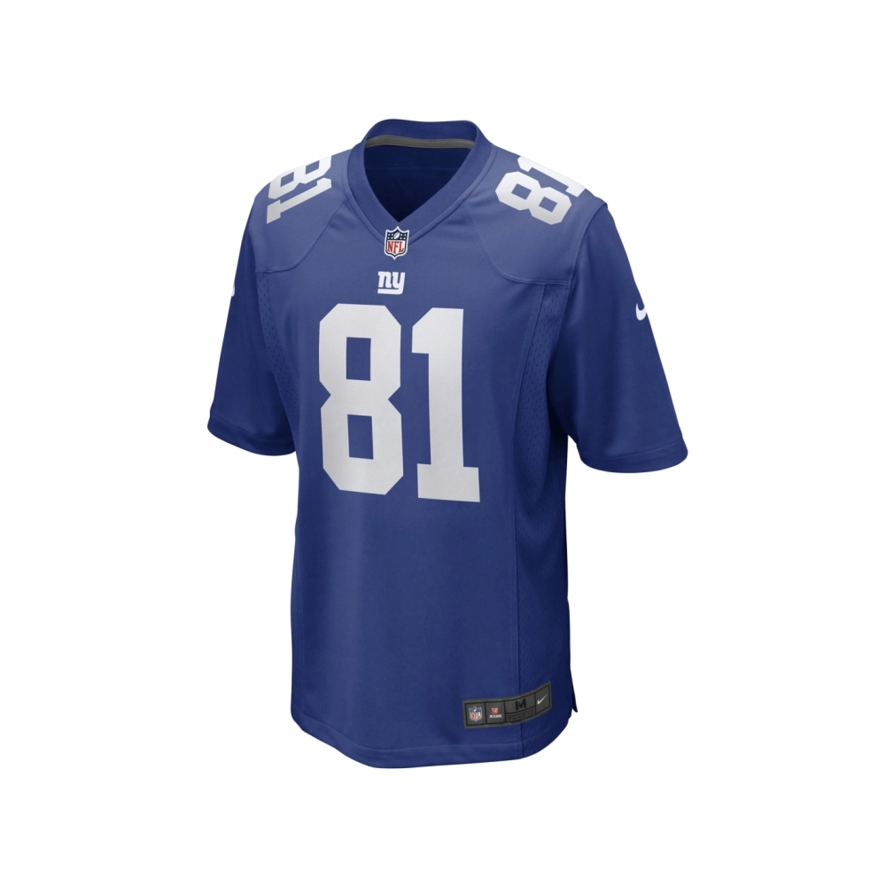 Mens New York Giants Kalil Pimpleton Royal Game Player Jersey