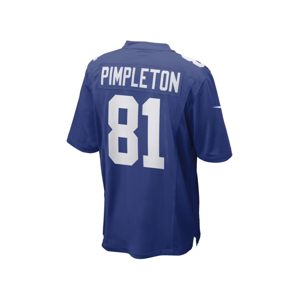 Mens New York Giants Kalil Pimpleton Royal Game Player Jersey