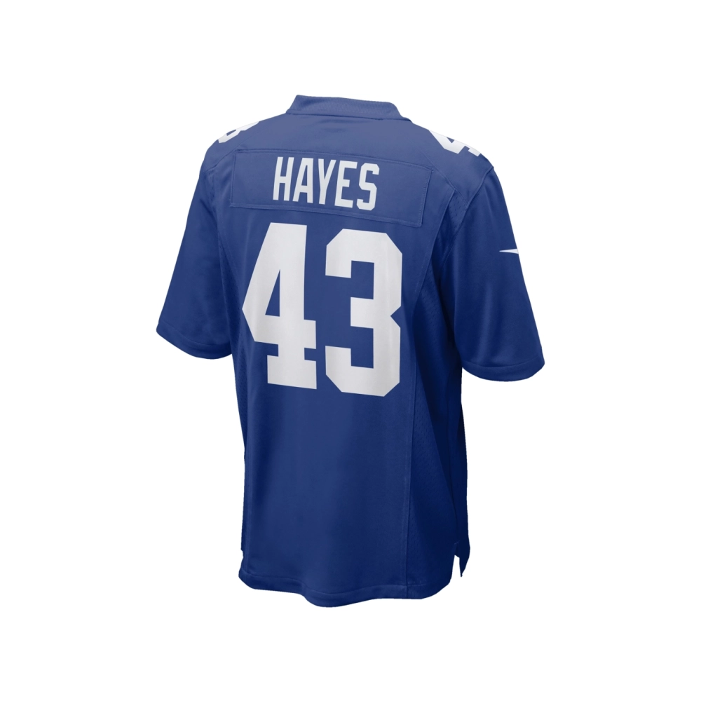 Mens New York Giants Kaleb Hayes Royal Team Game Jersey