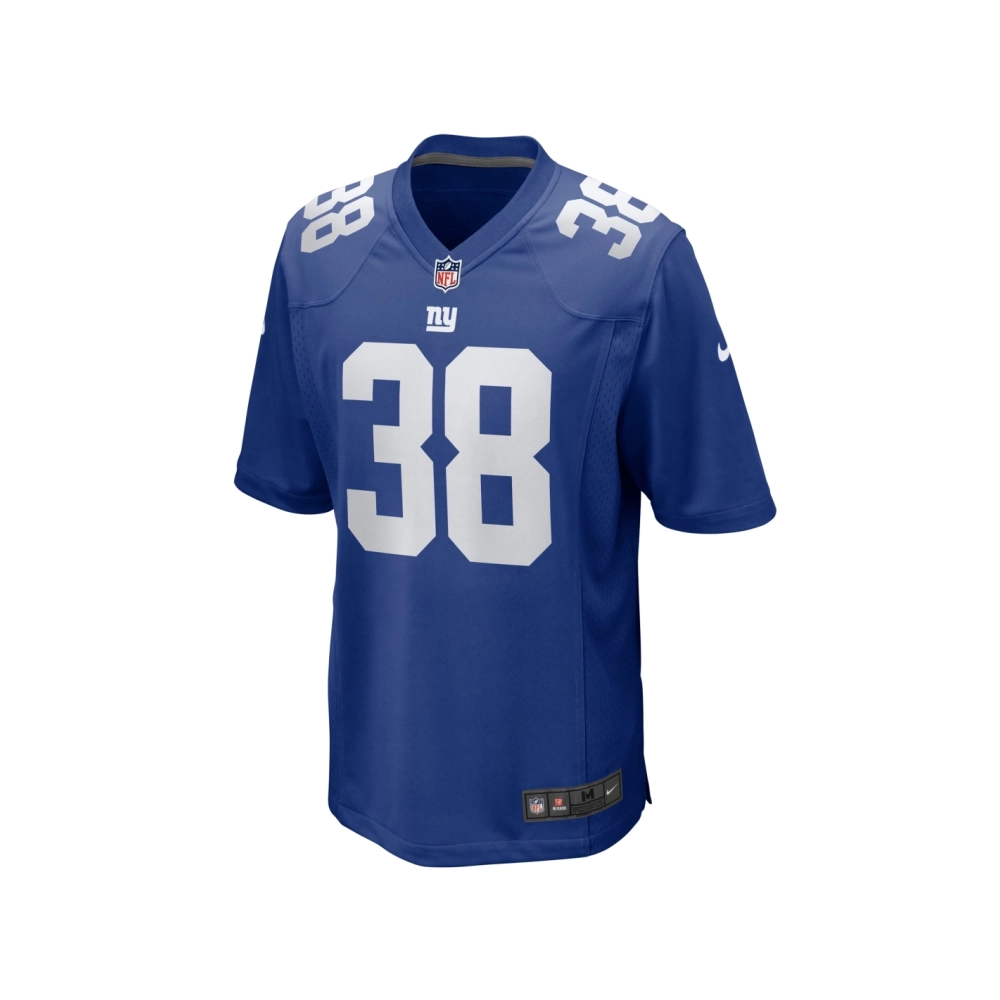 Mens New York Giants Kaleb Hayes Royal Game Jersey