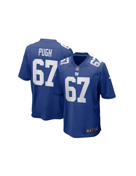 Mens New York Giants Justin Pugh Royal Game Jersey