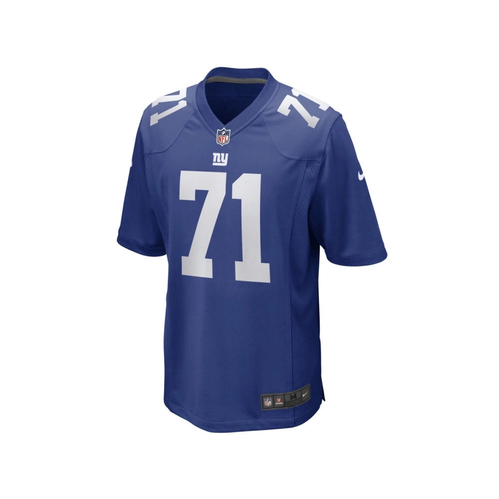 Mens New York Giants Justin Ellis Royal Game Player Jersey