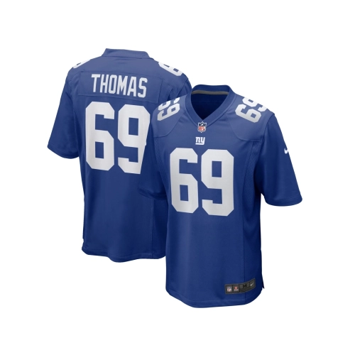 Mens New York Giants Jaylon Thomas Royal Team Game Jersey