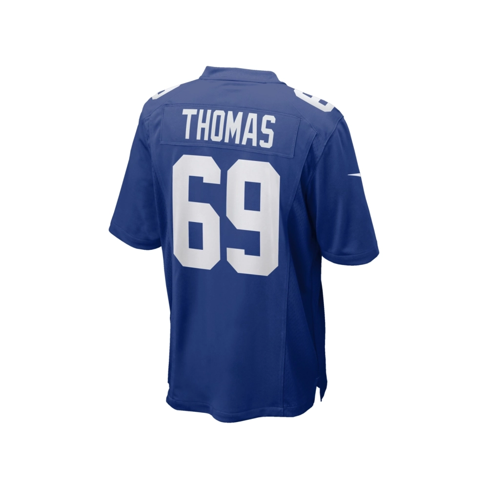Mens New York Giants Jaylon Thomas Royal Team Game Jersey