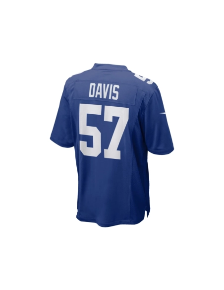 Mens New York Giants Jarrad Davis Royal Team Game Jersey