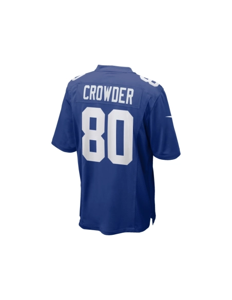 Mens New York Giants Jamison Crowder Royal Game Jersey