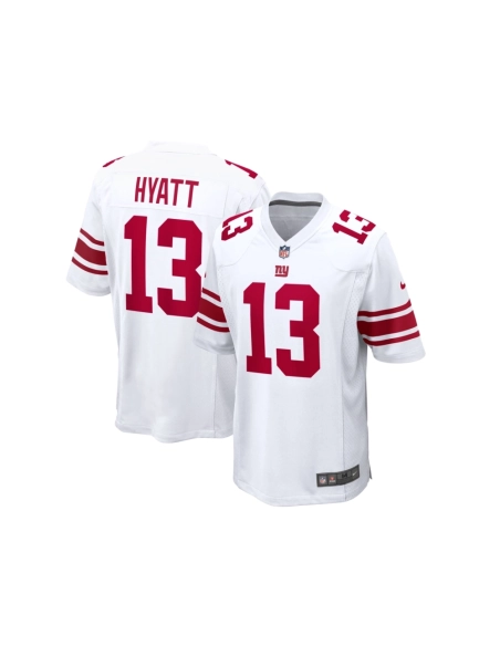 Mens New York Giants Jalin Hyatt White Game Jersey