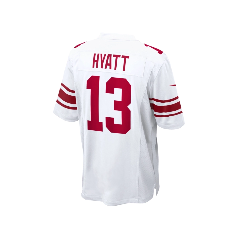Mens New York Giants Jalin Hyatt White Game Jersey
