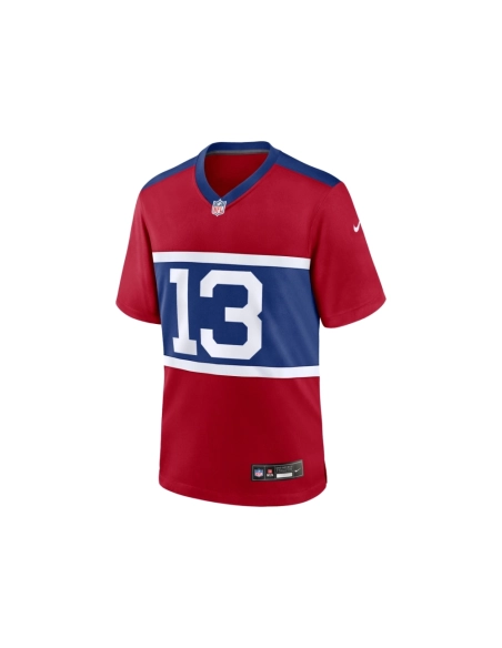 Mens New York Giants Jalin Hyatt Century Red Alternate Player Game Jersey
