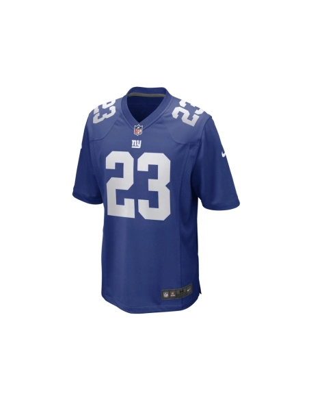 Mens New York Giants Gary Brightwell Royal Team Game Player Jersey