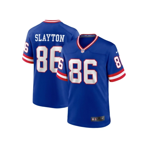 Mens New York Giants Darius Slayton Royal Classic Player Game Jersey