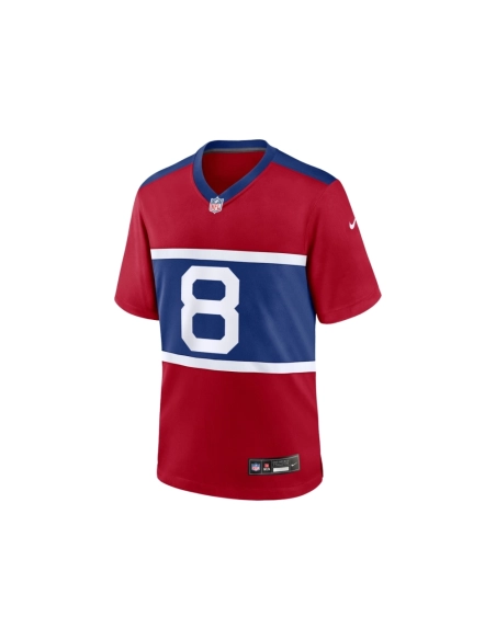 Mens New York Giants Daniel Jones Century Red Alternate Player Game Jersey