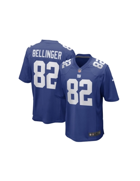 Mens New York Giants Daniel Bellinger Royal Game Player Jersey