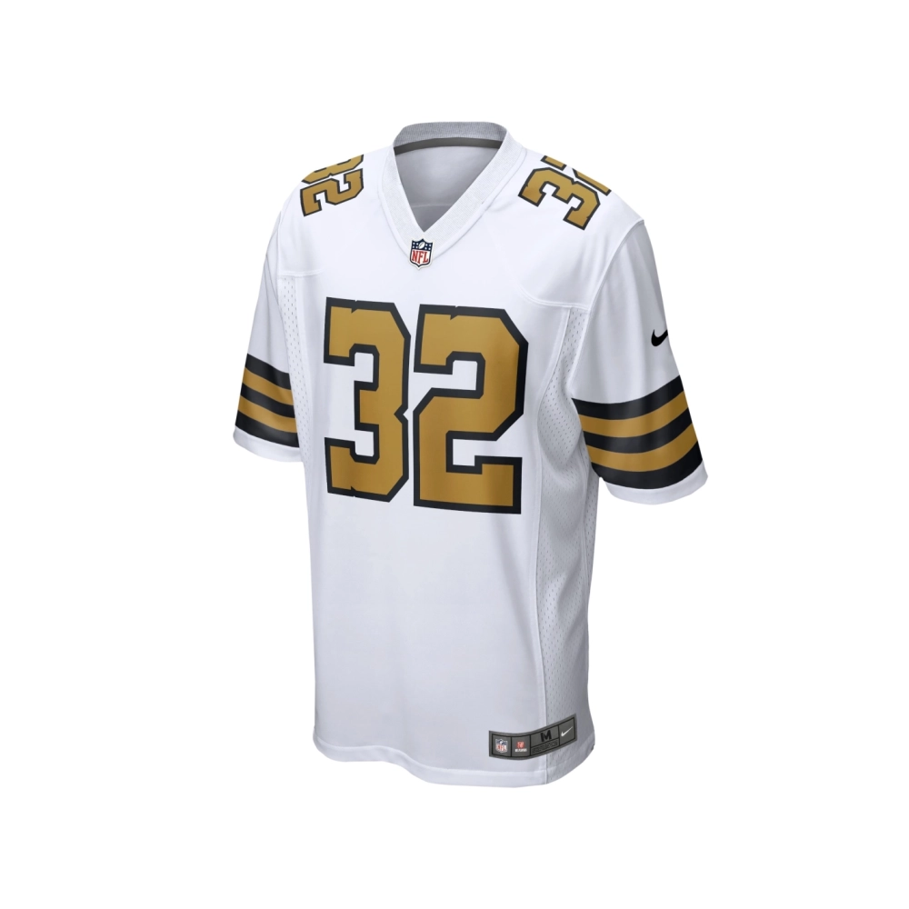 Mens New Orleans Saints Tyrann Mathieu White Player Game Jersey