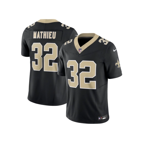 Mens New Orleans Saints Tyrann Mathieu Black Vapor F.U.S.E. Limited Jersey