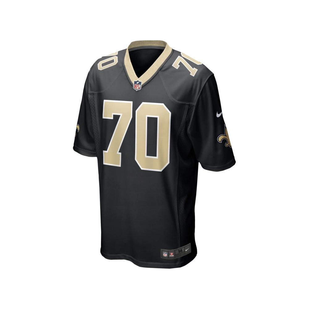 Mens New Orleans Saints Trevor Penning Black Player Game Jersey