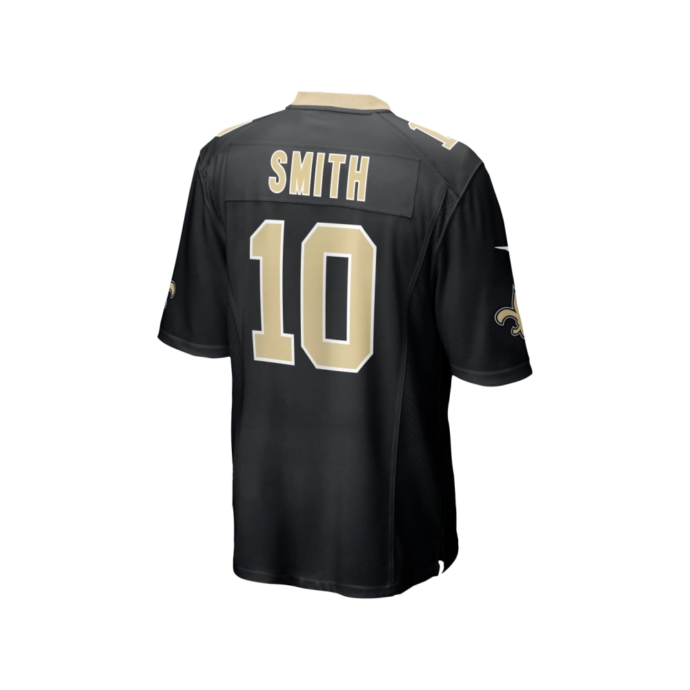 Mens New Orleans Saints TreQuan Smith Black Game Jersey