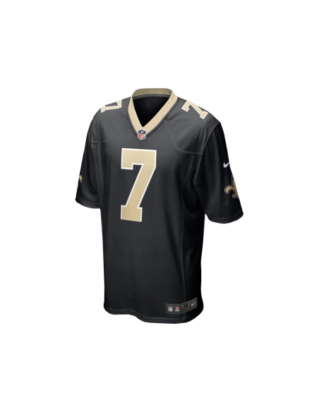 Mens New Orleans Saints Taysom Hill Black Game Jersey