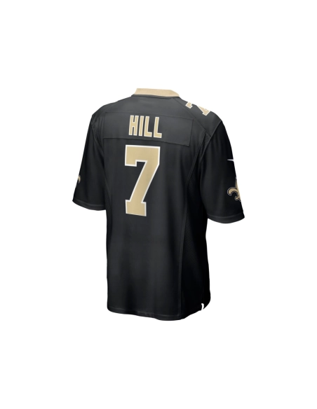 Mens New Orleans Saints Taysom Hill Black Game Jersey
