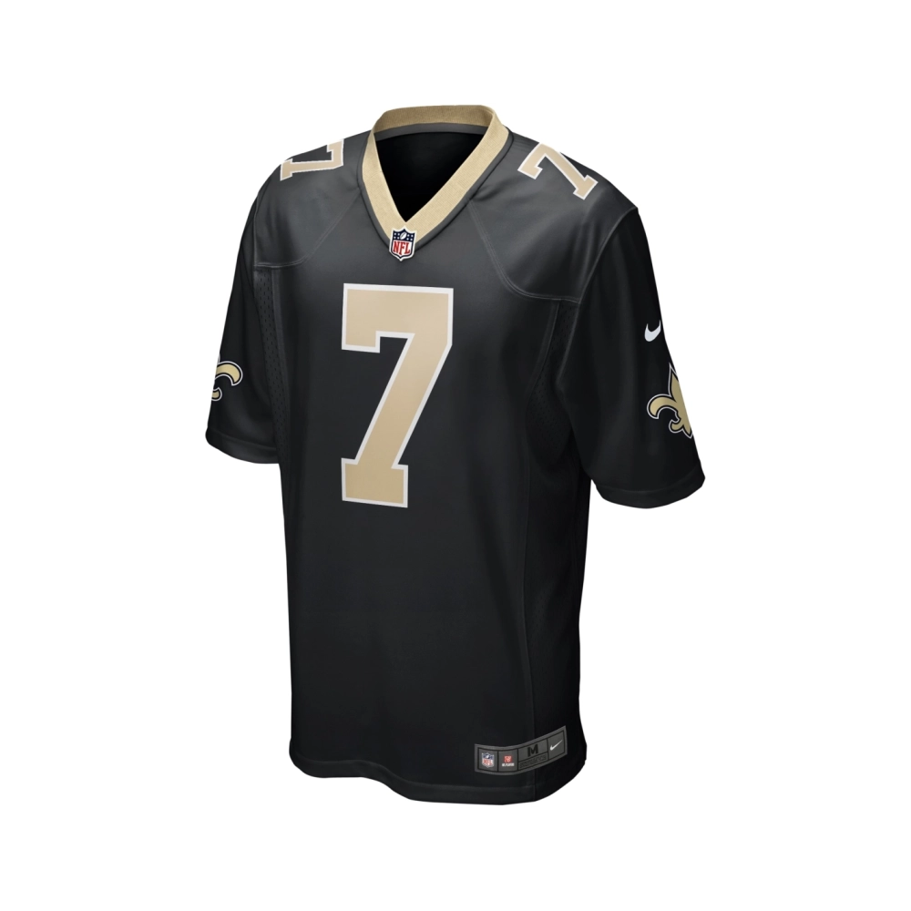 Mens New Orleans Saints Morten Andersen Black Game Retired Player Jersey
