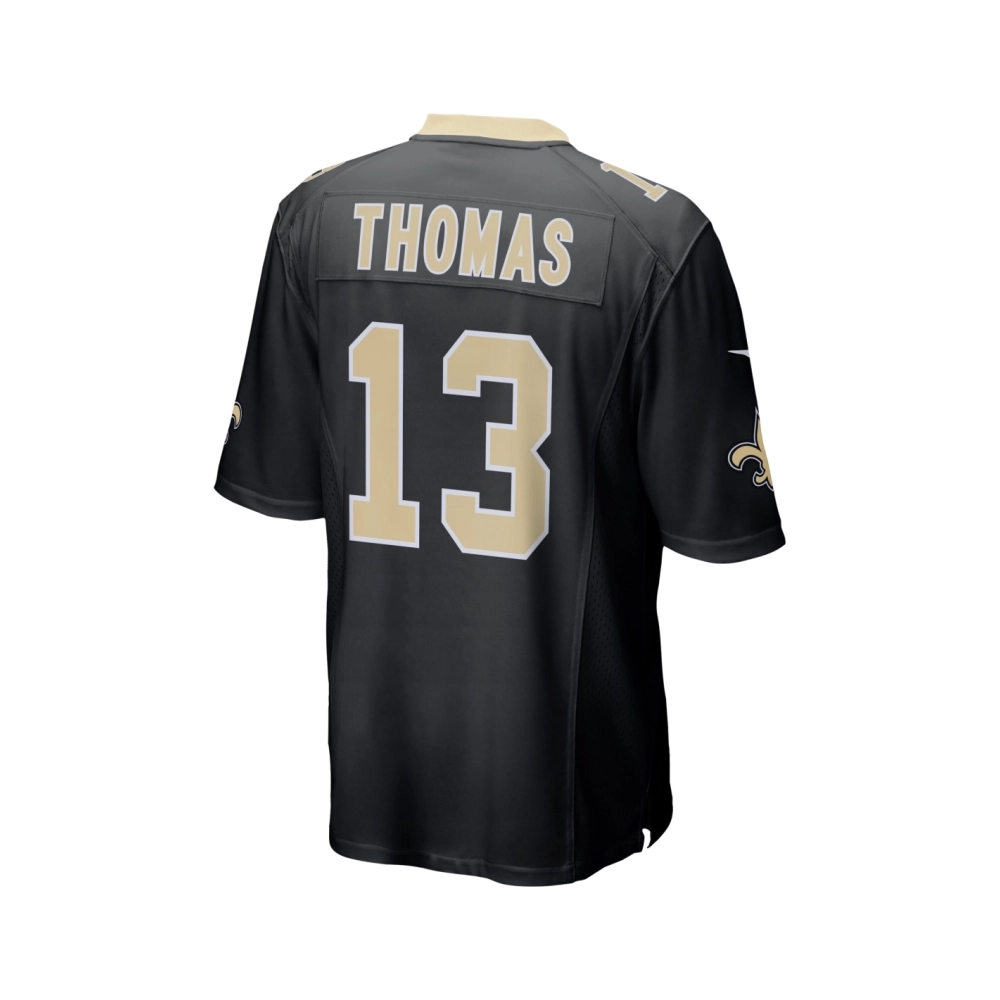 Mens New Orleans Saints Michael Thomas Black Team Color Game Jersey