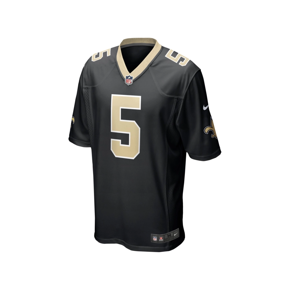 Mens New Orleans Saints Lynn Bowden Jr. Black Team Game Jersey