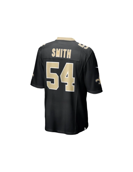 Mens New Orleans Saints Jaylon Smith Black Team Game Jersey