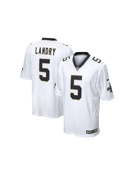 Mens New Orleans Saints Jarvis Landry White Player Game Jersey