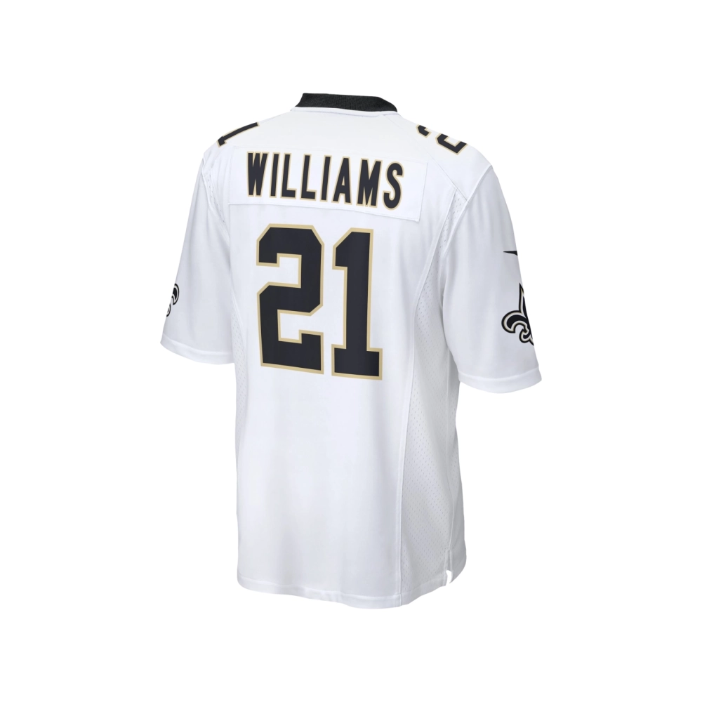 Mens New Orleans Saints Jamaal Williams White Team Game Jersey