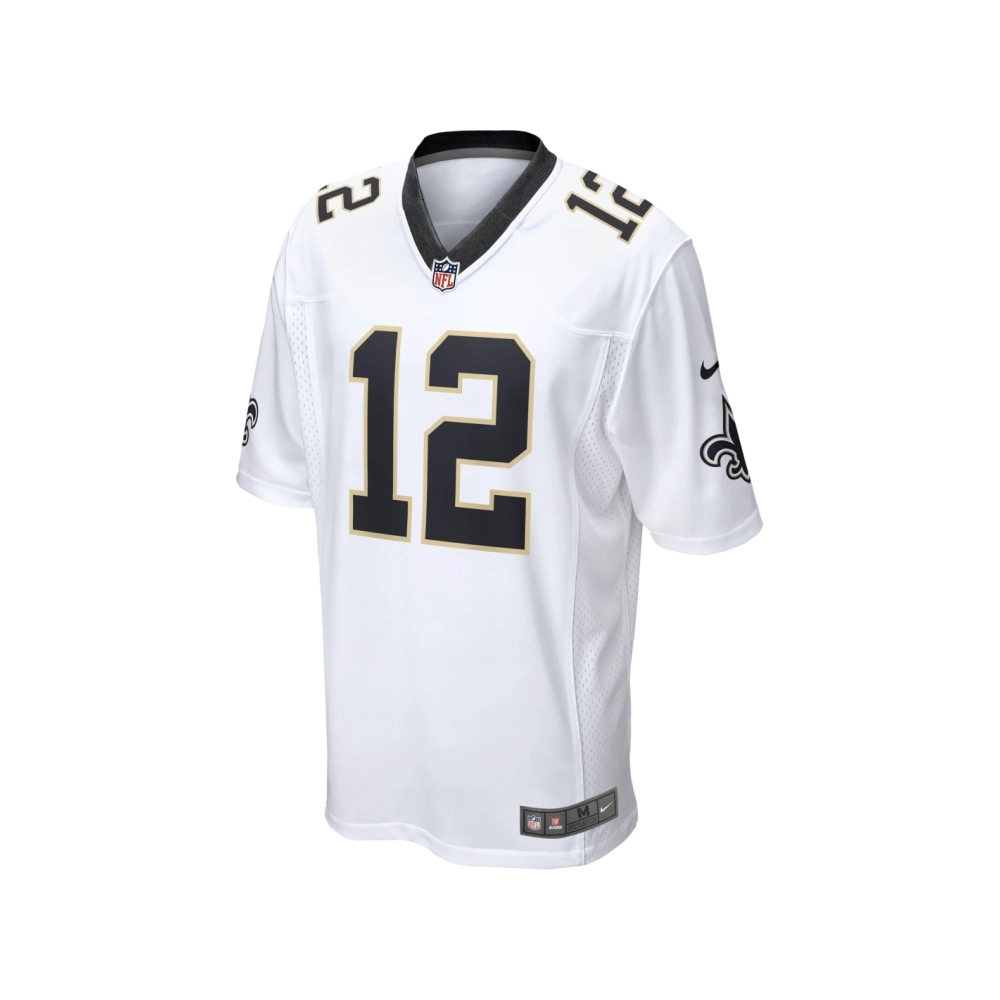 Mens New Orleans Saints Chris Olave White Game Player Jersey