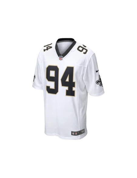 Mens New Orleans Saints Cameron Jordan White Game Jersey