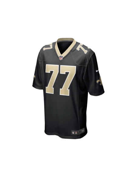 Mens New Orleans Saints Cameron Erving Black Game Jersey