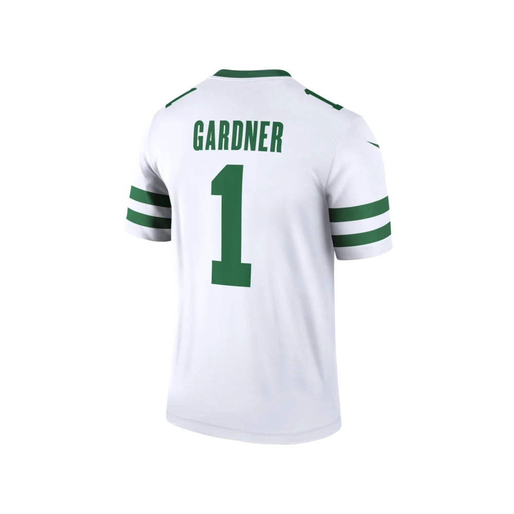 Mens New York Jets Sauce Gardner Legacy White Legend Jersey