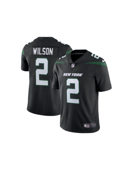 Mens New York Jets Zach Wilson Stealth Black Vapor Limited Jersey