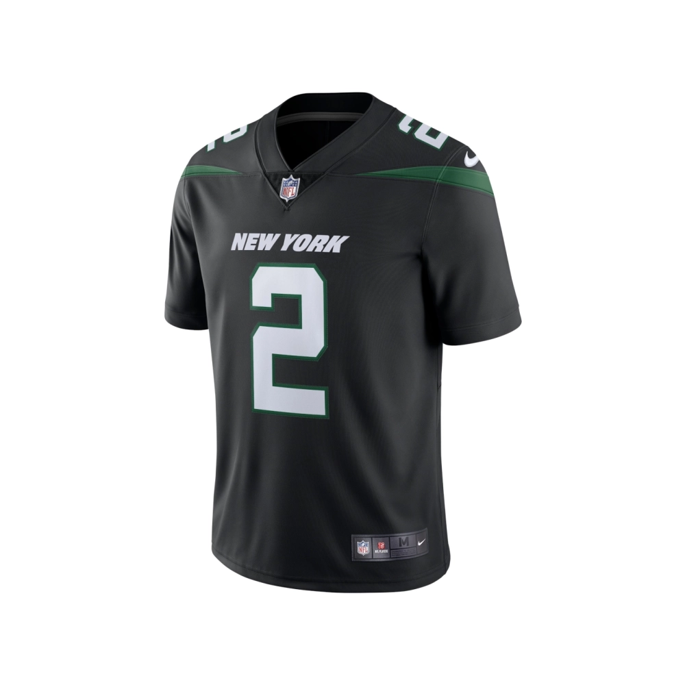 Mens New York Jets Zach Wilson Stealth Black Vapor Limited Jersey