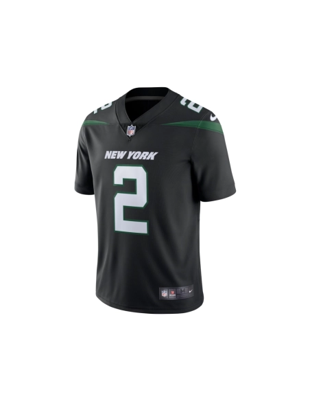 Mens New York Jets Zach Wilson Stealth Black Vapor Limited Jersey