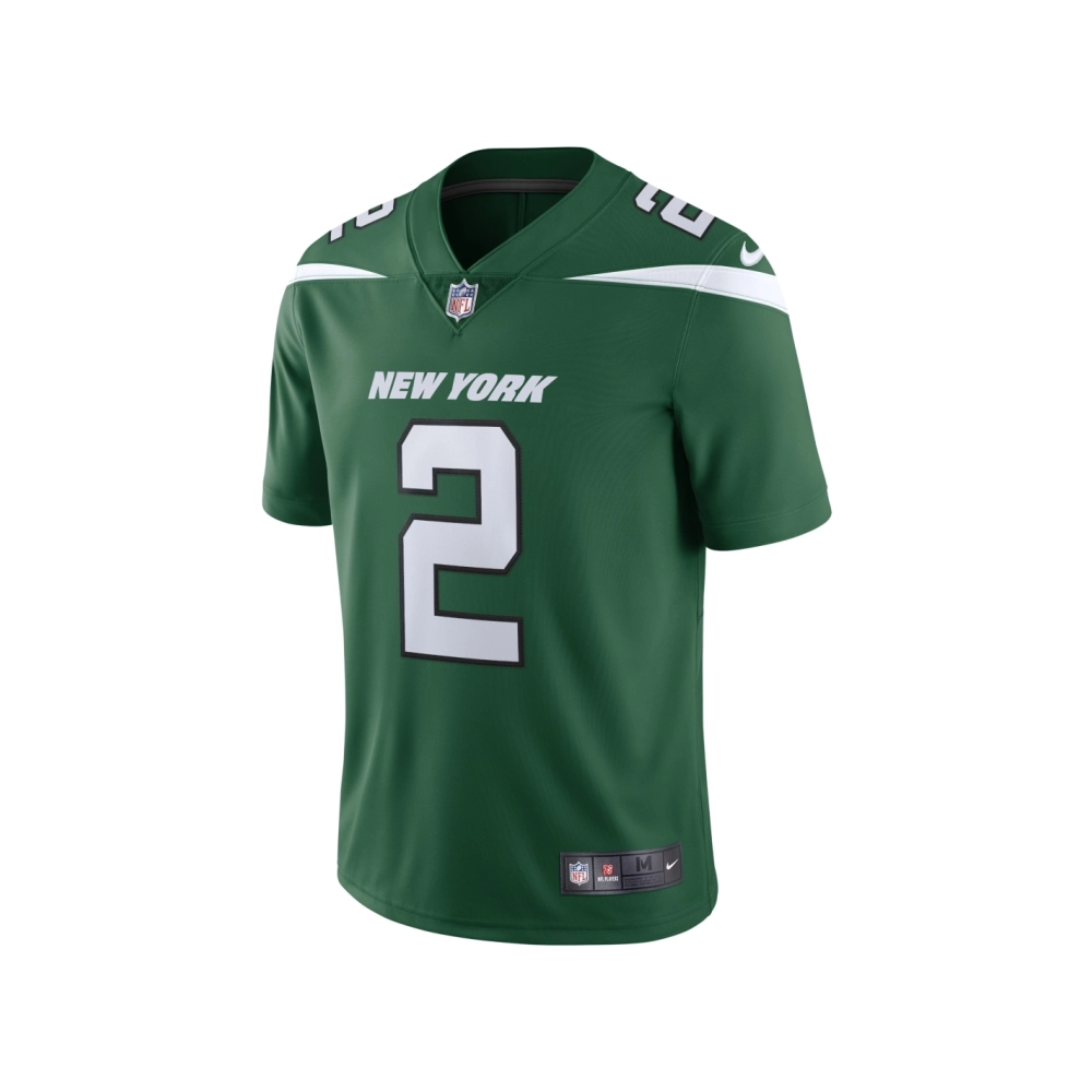 Mens New York Jets Zach Wilson Gotham Green Vapor Limited Jersey