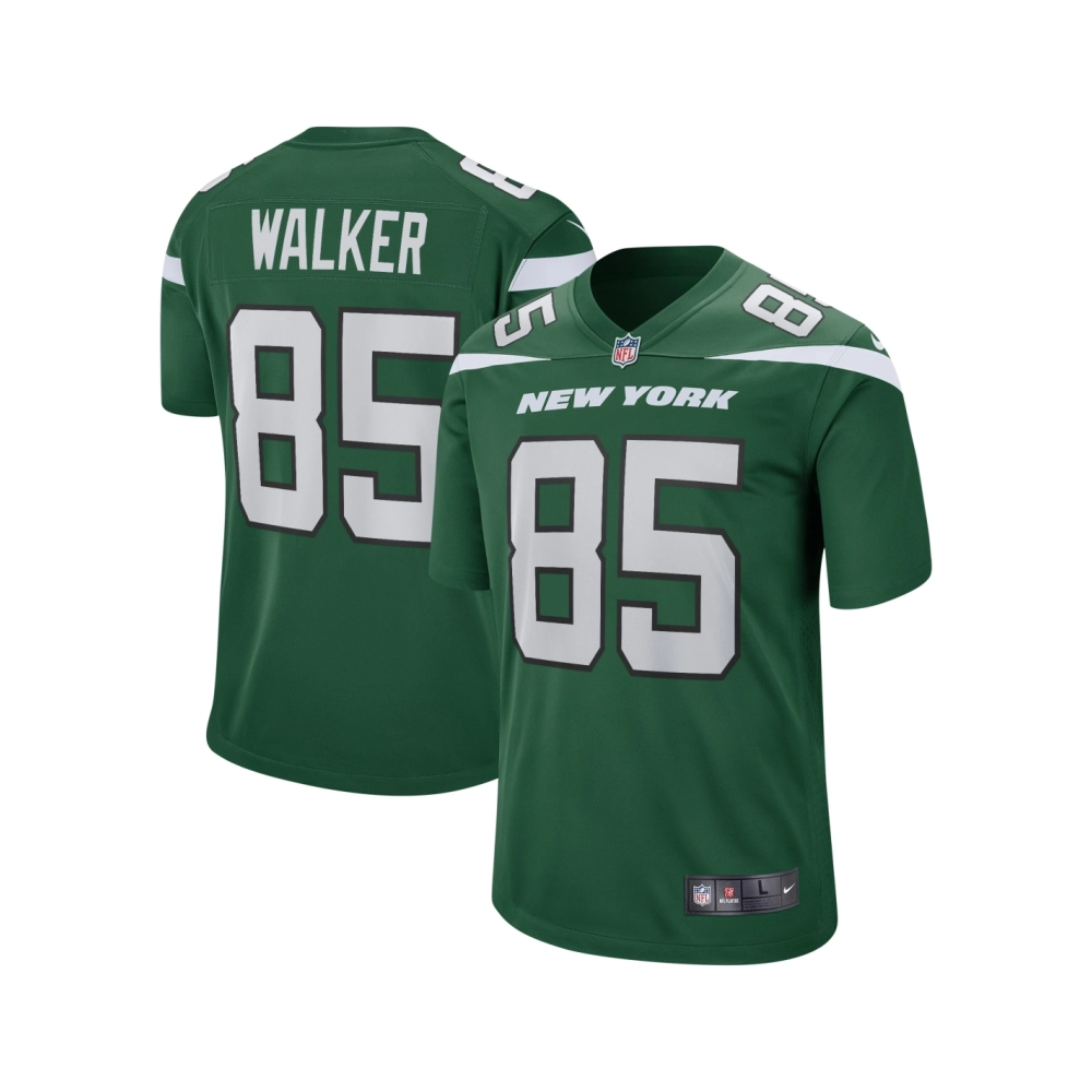 Mens New York Jets Wesley Walker Gotham Green Game Retired Player Jersey