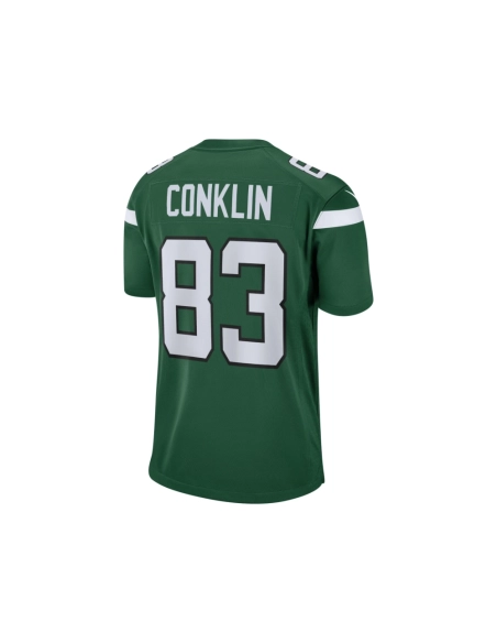Mens New York Jets Tyler Conklin Gotham Green Game Jersey